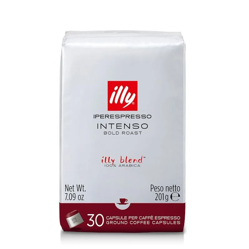 Illy 30 capsule caffè Iperespresso Intenso A188