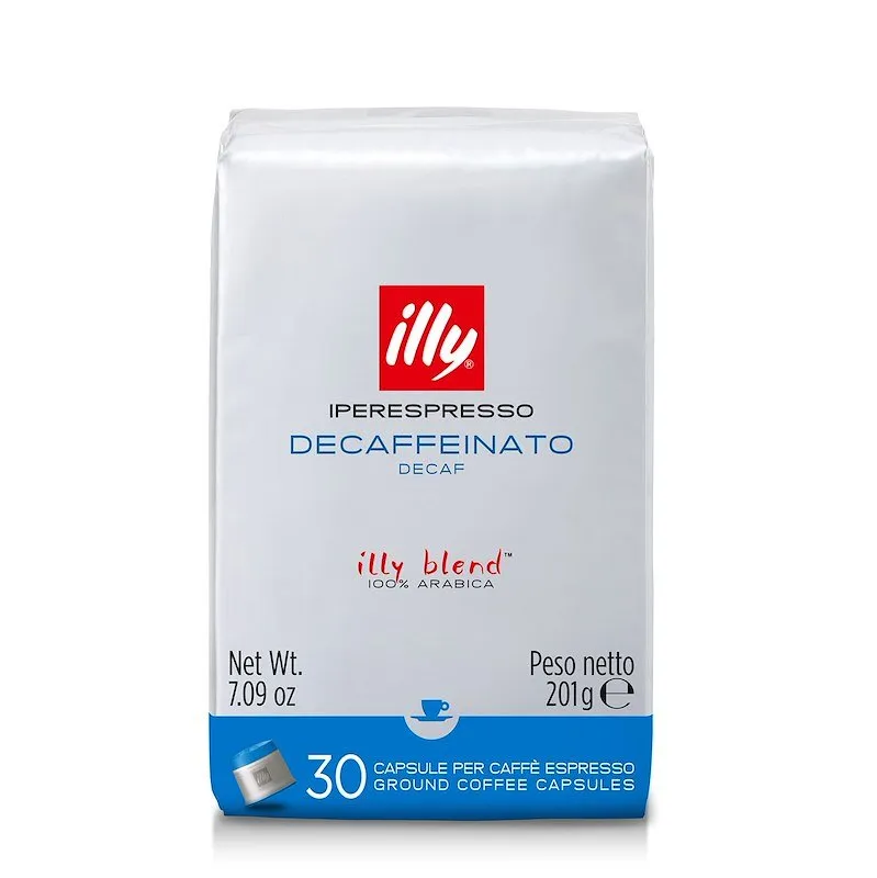 Illy 30 capsule caffè Iperespresso Decaffeinato A189