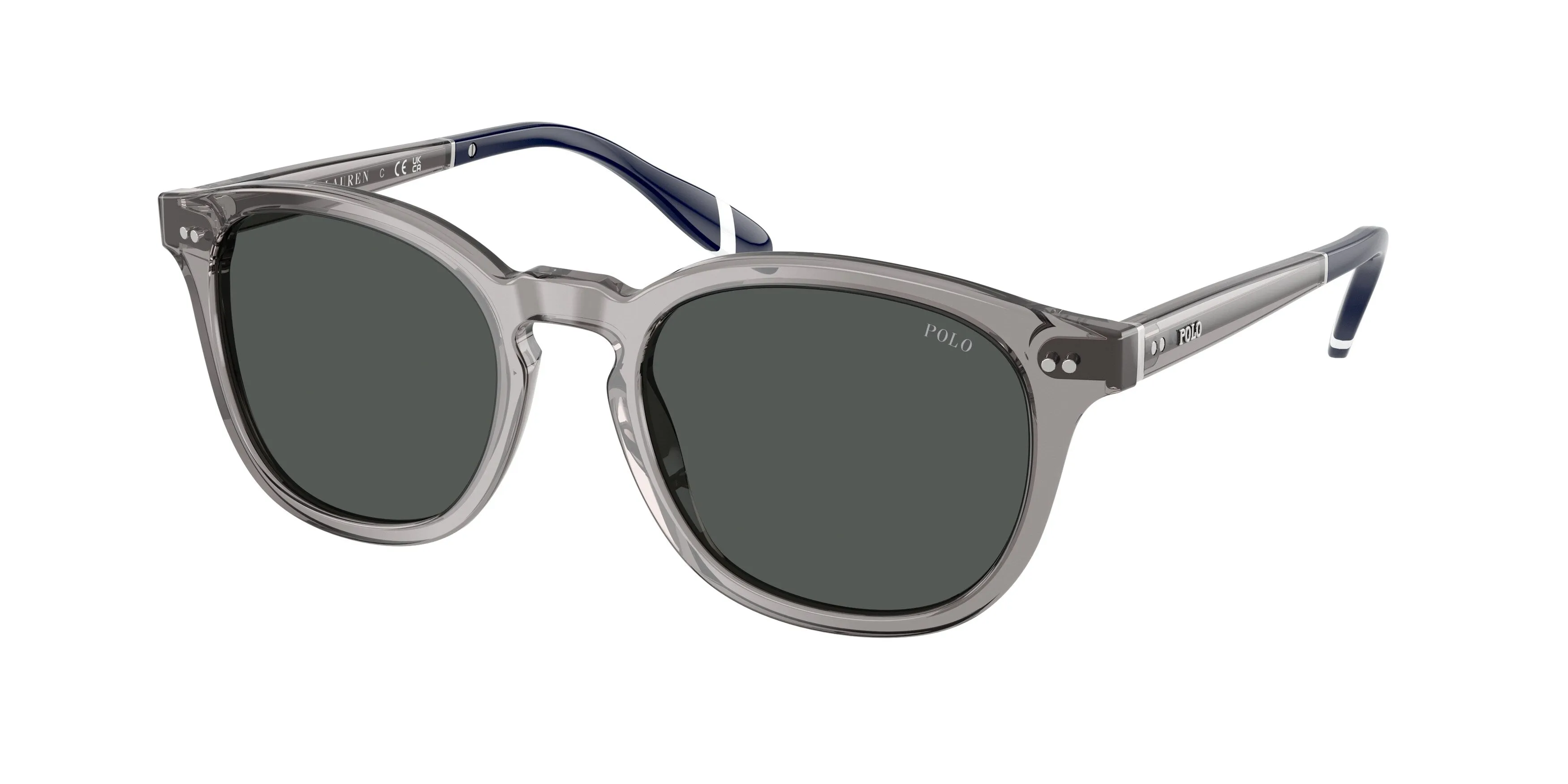 Polo Ralph Lauren PH4206 570487 Occhiali da sole Acetato Grigio Grigio Pantos Normale