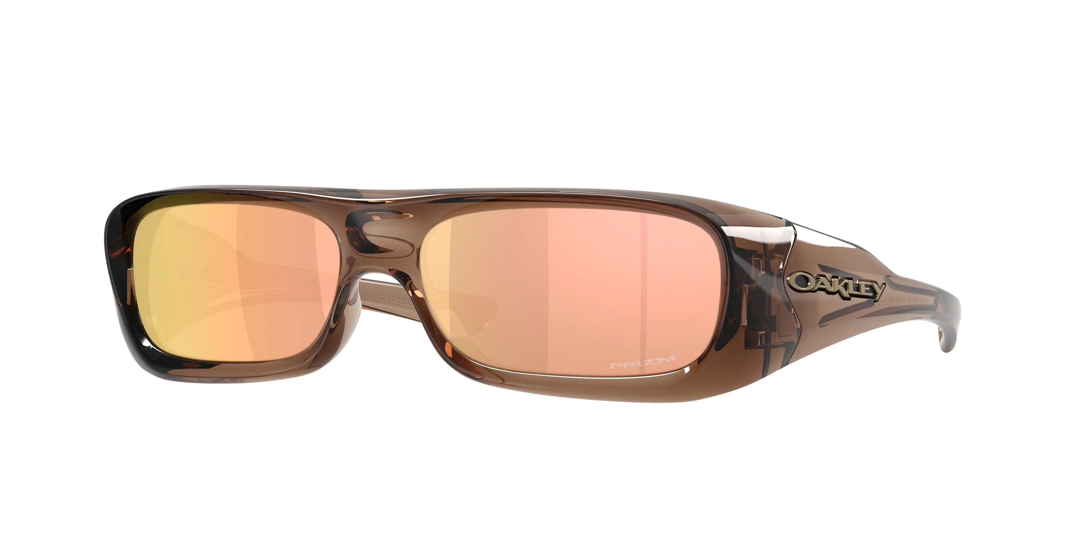 Oakley OO9520 PERMIAN 952003 Occhiali da sole O_Matter Marrone Oro Squadrata Normale