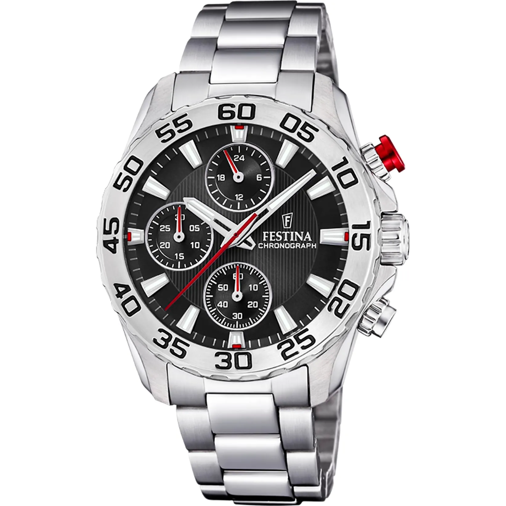 Festina Orologio Bambino Cronografo in Acciaio Inossidabile 316L