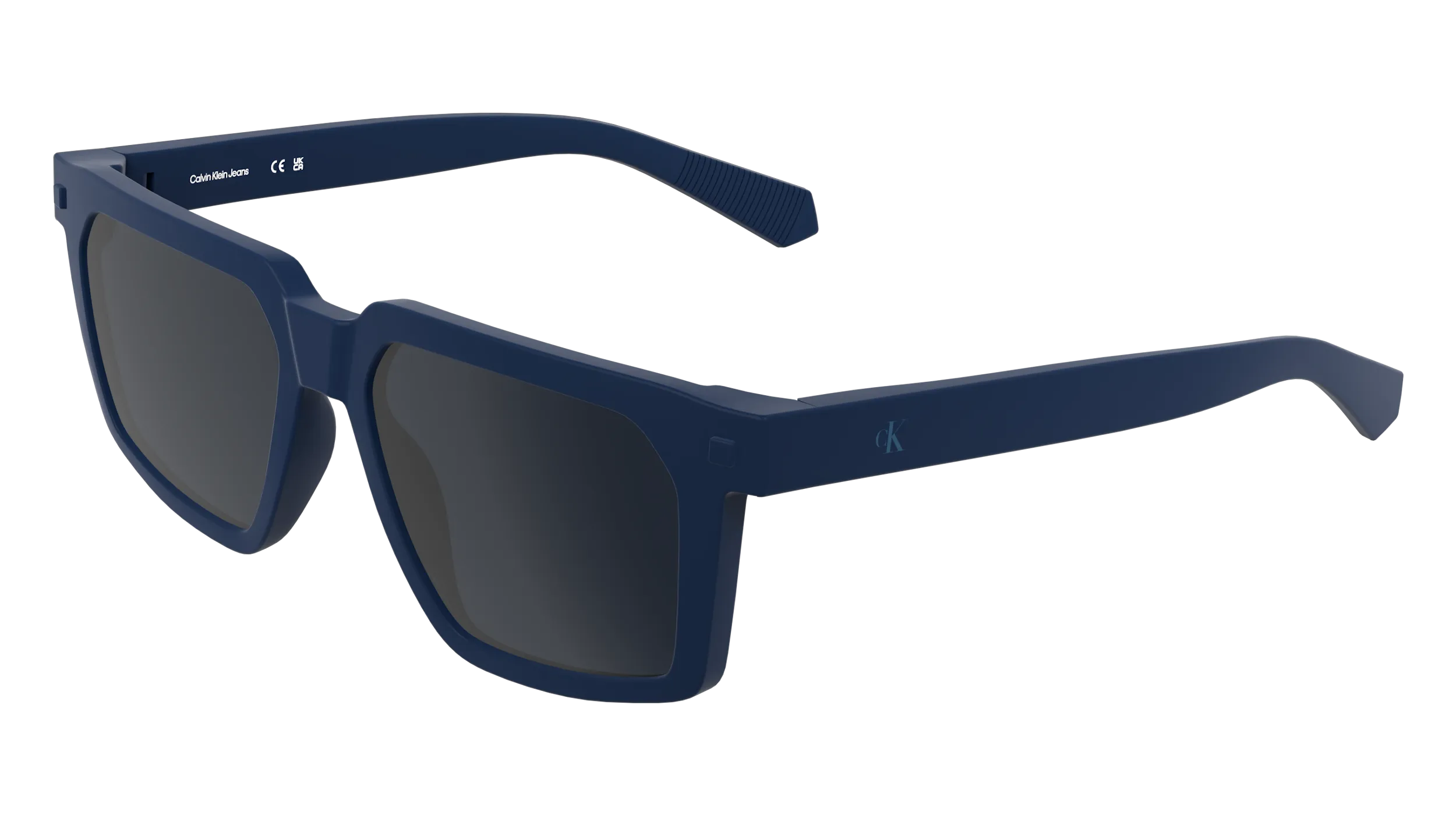 Calvin Klein CKJ25621S 400 Occhiali da sole Bio-iniettato Blu Blu Squadrata Normale