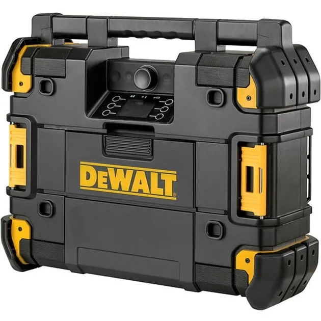 DWST1-81078-QW radio Portatile Digitale Nero, Giallo, Radio sito lavoro