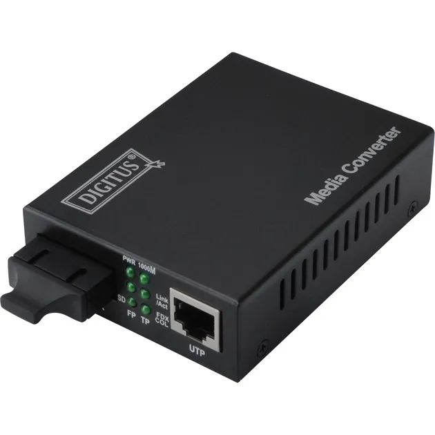 Convertitore Media Gigabit Ethernet , RJ45 / SC