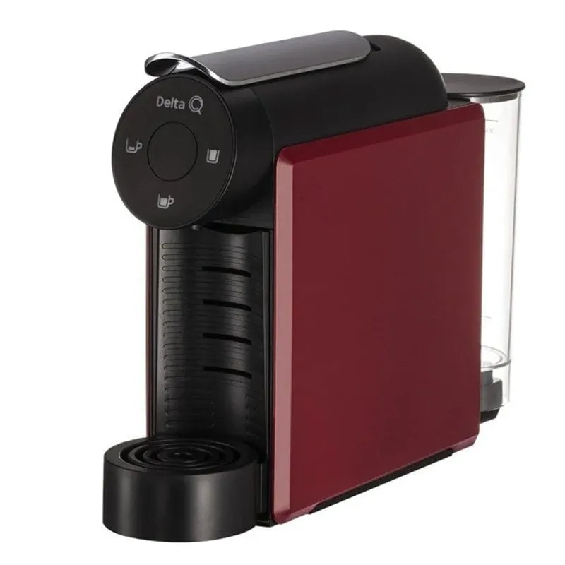 Macchina da caffè a capsule Delta Q MiniQool rossa Delta Q