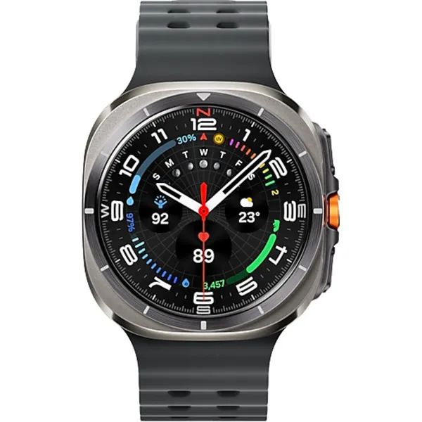 Galaxy Watch Ultra 3,81 cm (1.5") AMOLED 47 mm Digitale 480 x 480 Pixel Touch screen 4G Argento, Titanio Wi-Fi GPS (satellitare), Smartwatch