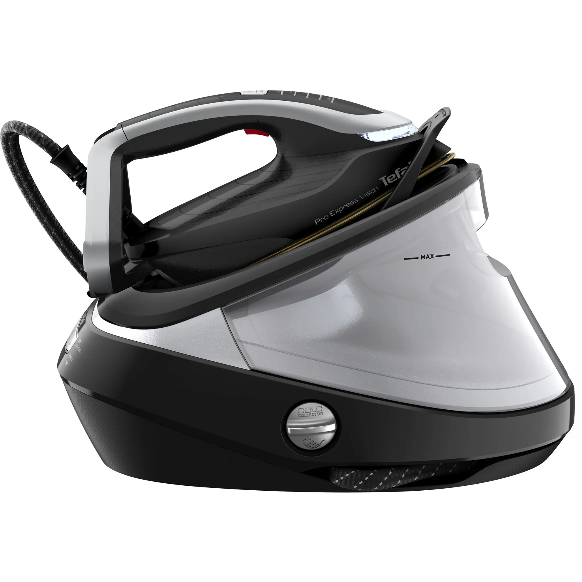 Pro Express Vision GV9821 3000 W 1,2 L Durilium AirGlide Autoclean soleplate Nero, Argento, Stazione stirante