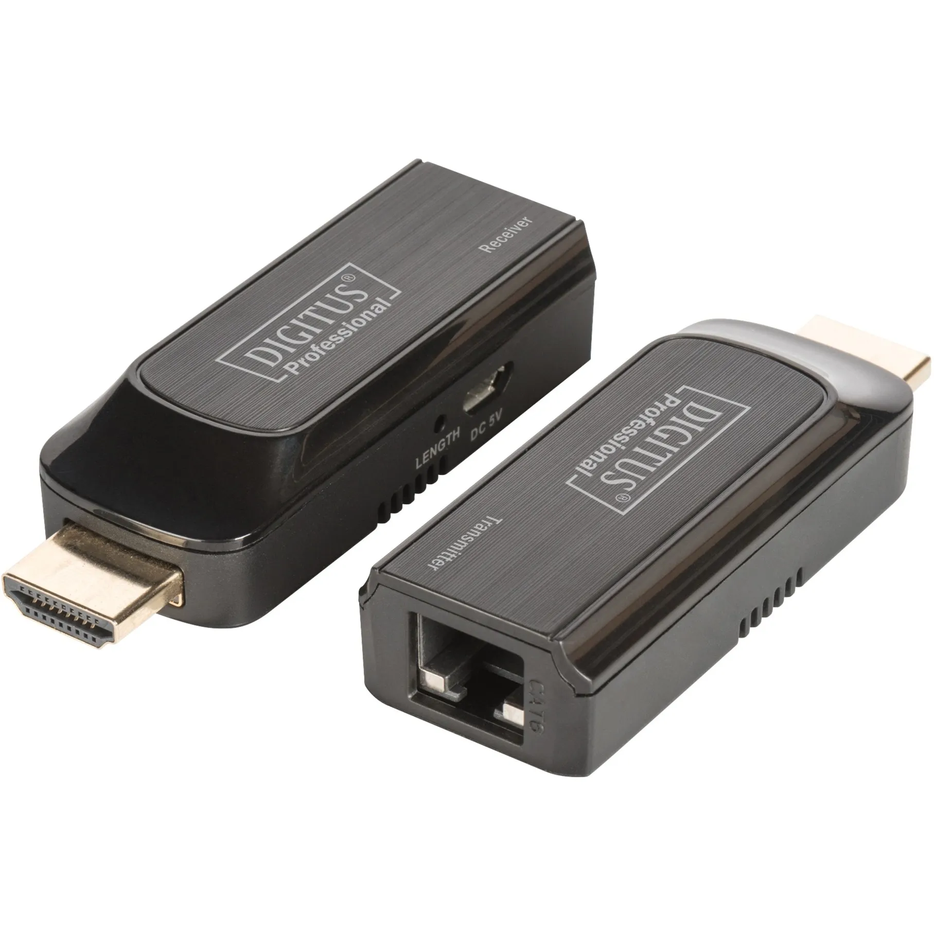 DS-55203 moltiplicatore AV Ricevitore e trasmettitore di rete Nero, Estensione HDMI
