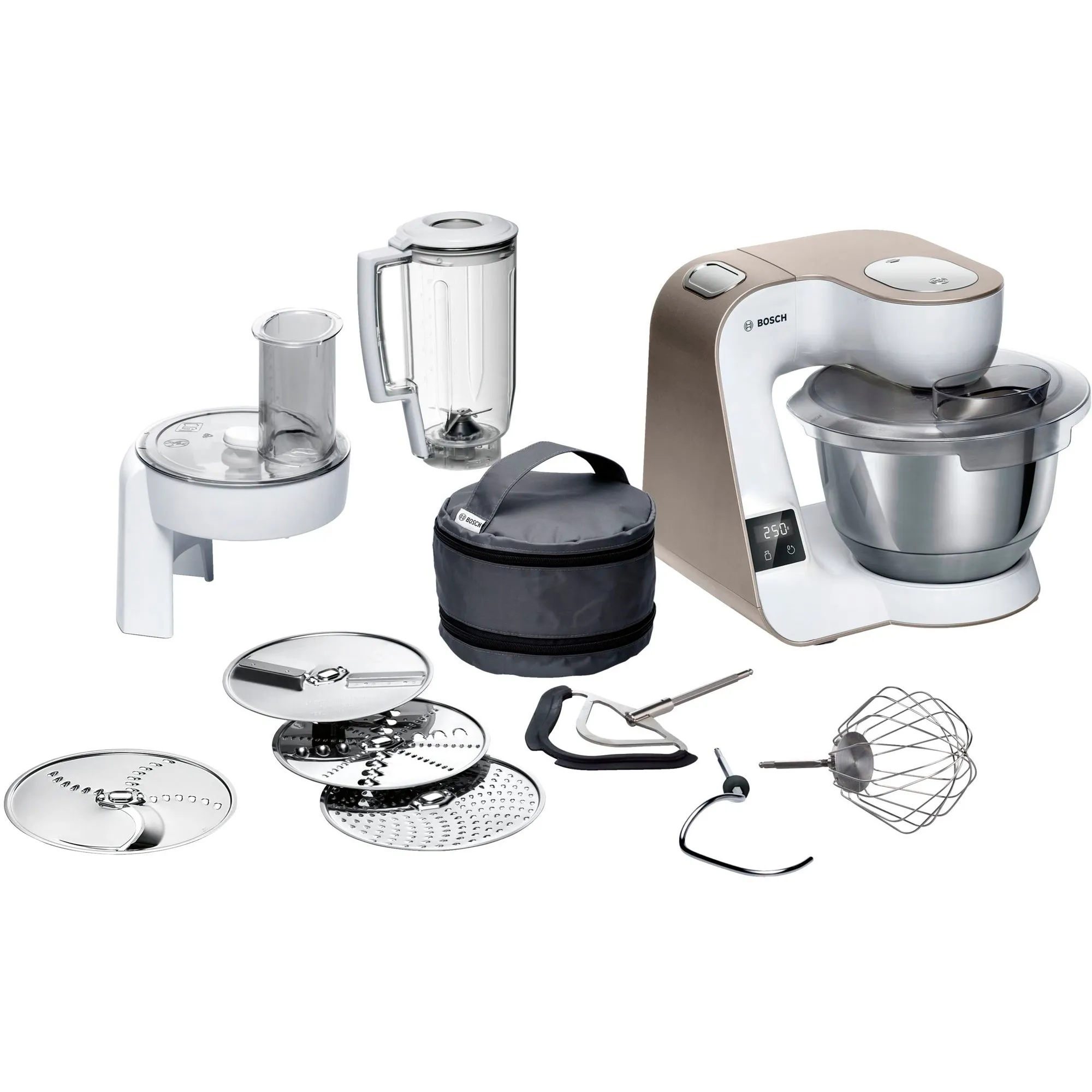 MUM5XW20 Serie 4 Macchina da Cucina MUM 5 1000 W Bianco, Robot da cucina
