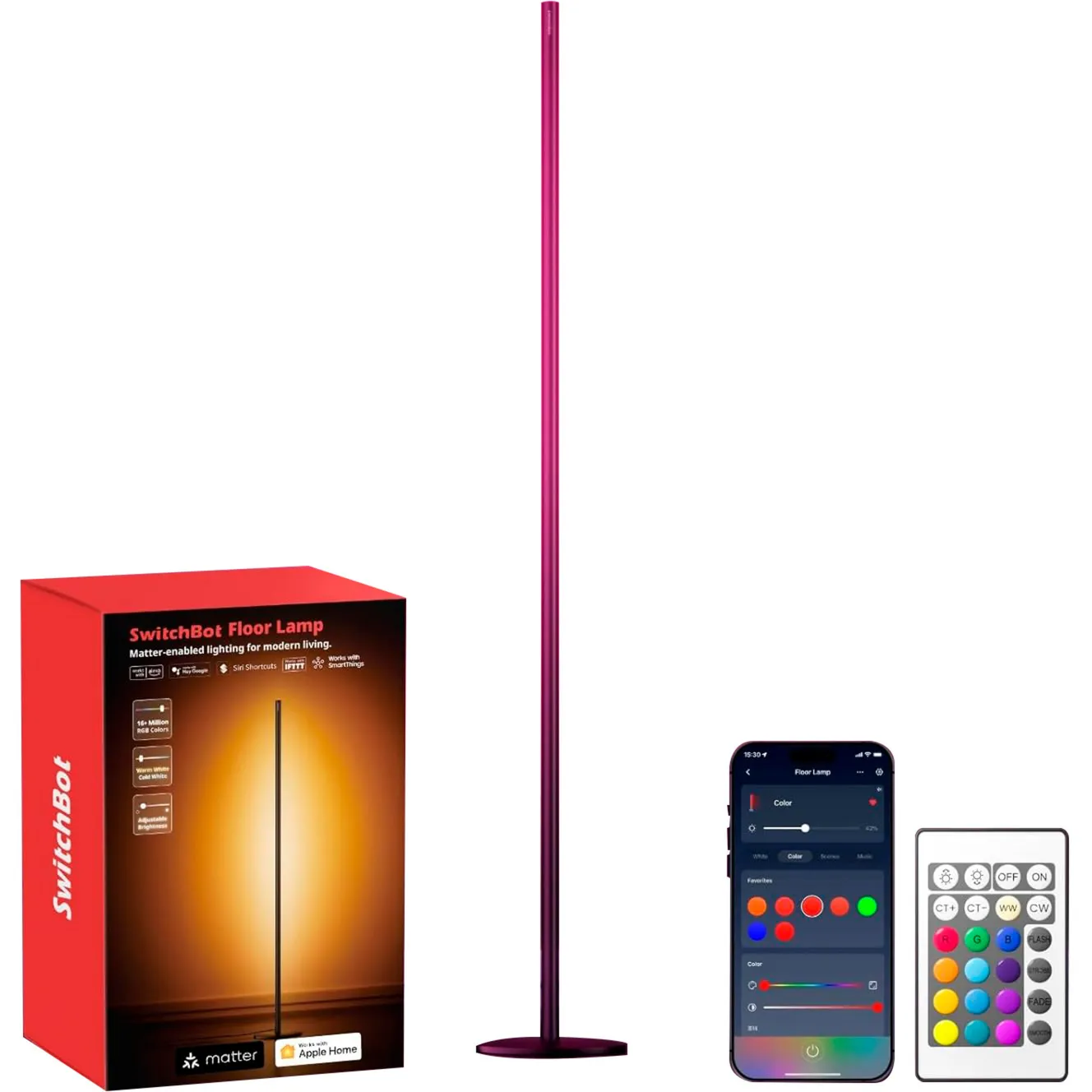 Lampada da terra smarte Stehlampe, Lampada a LED