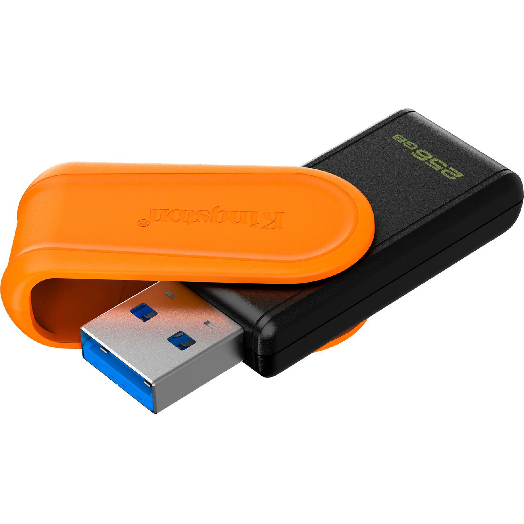 DataTraveler 256GB Portable USB 3.2 Gen 1 Exodia S (Nero/Arancia), Chiavetta USB