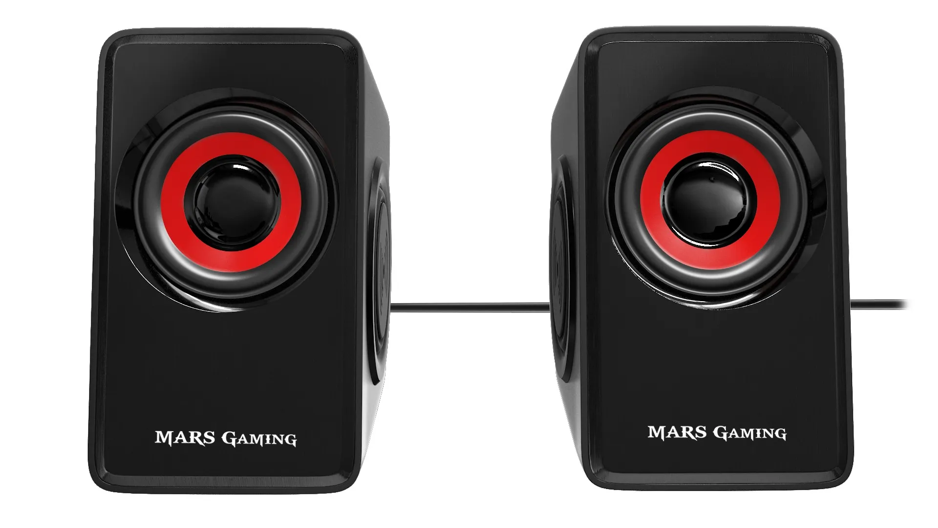 Mars Gaming MS1 altoparlante Nero Rosso Cablato 10 W