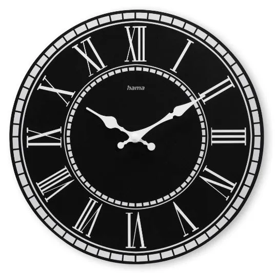 Hama Rab Orologio al quarzo Rotondo Nero