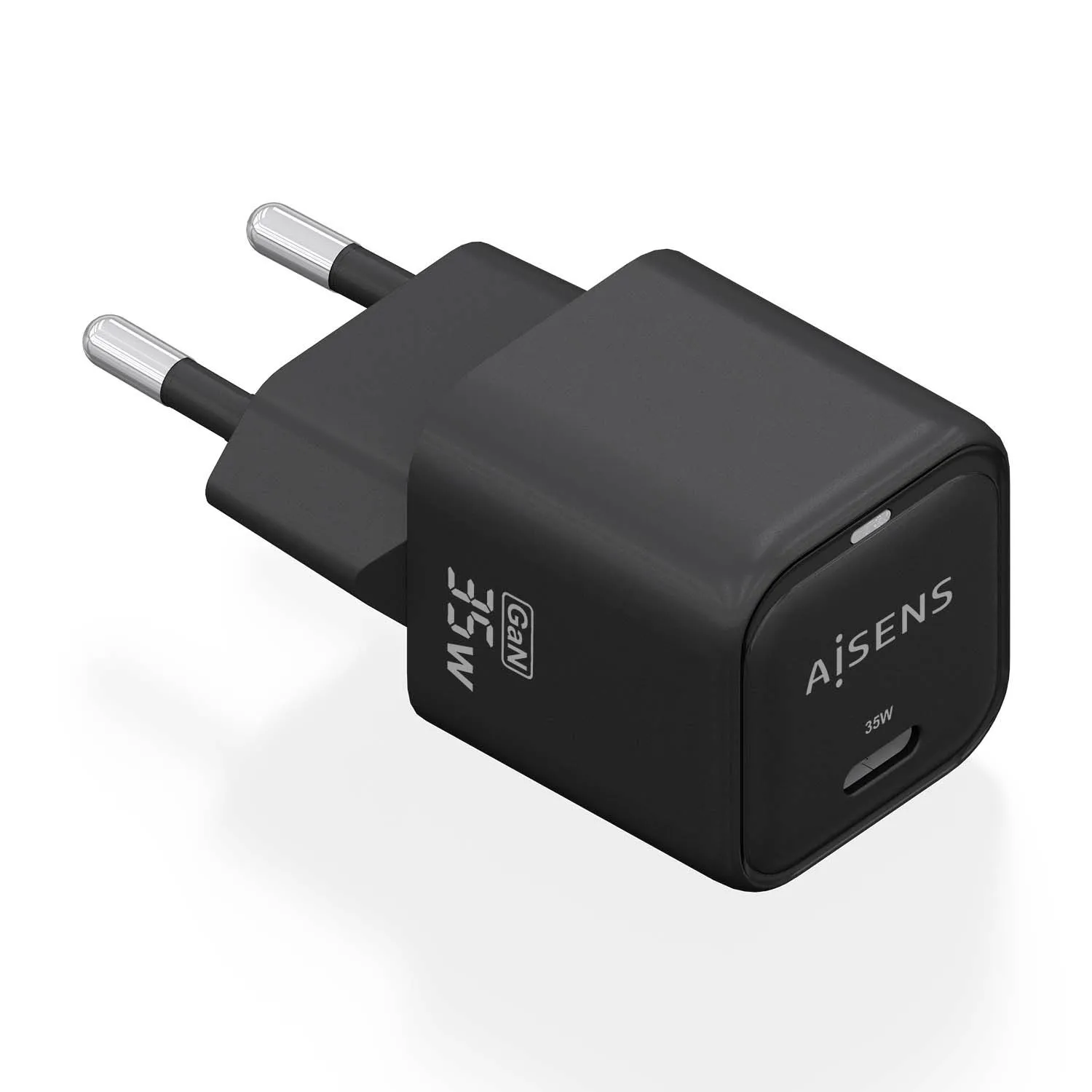 AISENS ASCH-35W1P023-BK Caricabatterie per dispositivi mobili Universale Nero AC Ricarica rapida Interno