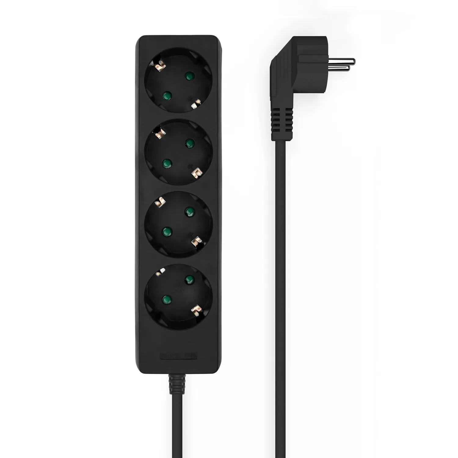 AISENS A154-0534 prolunghe e multiple 14 m 4 presa(e) AC Interno Nero