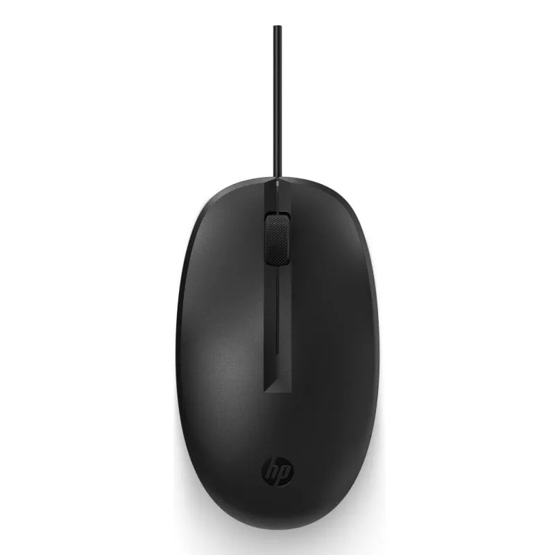 Ratón HP con cable 3 botones óptico USB tipo A negro
