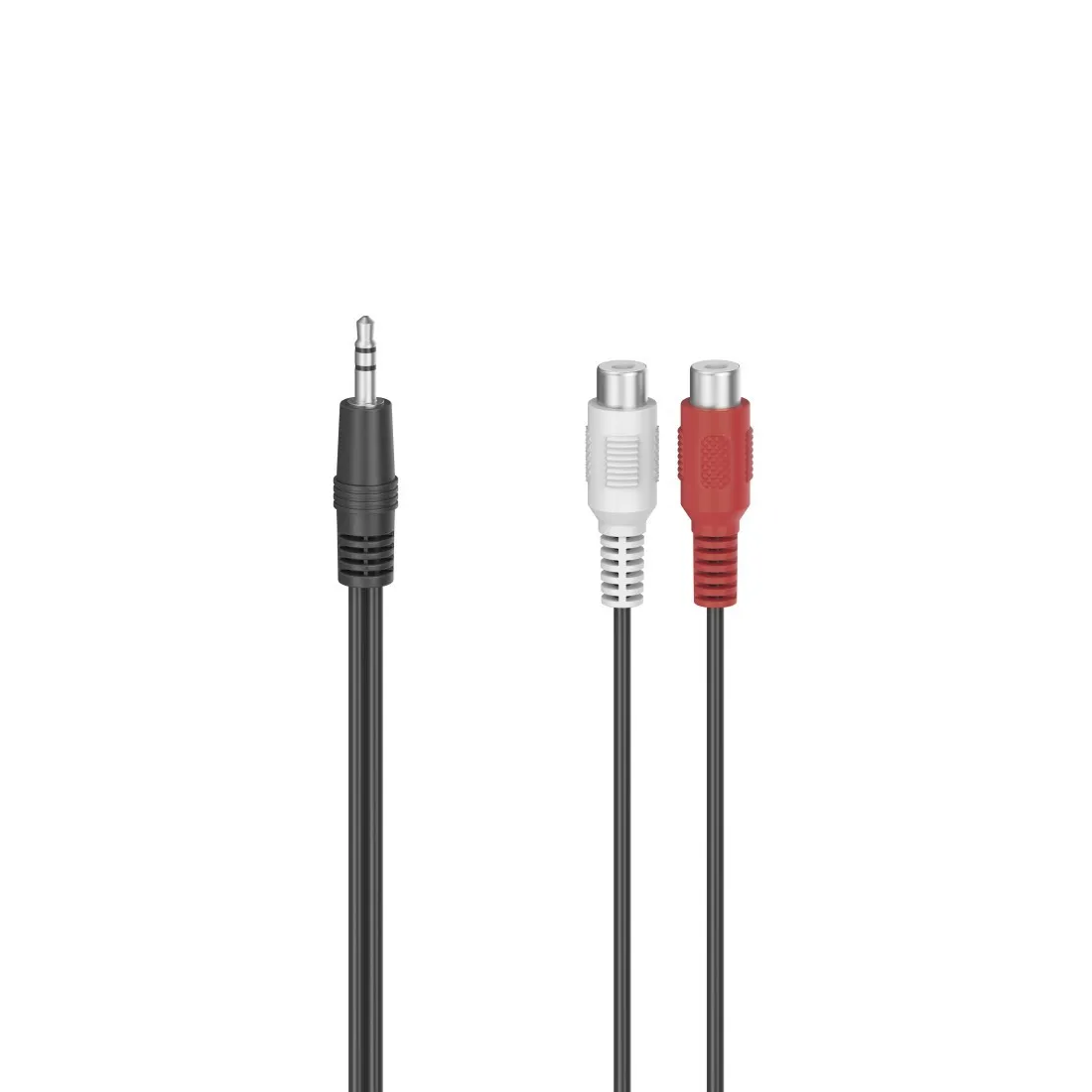 Hama Cavetto adattatore Jack 3.5 mm M/2 RCA F 010 metri nero