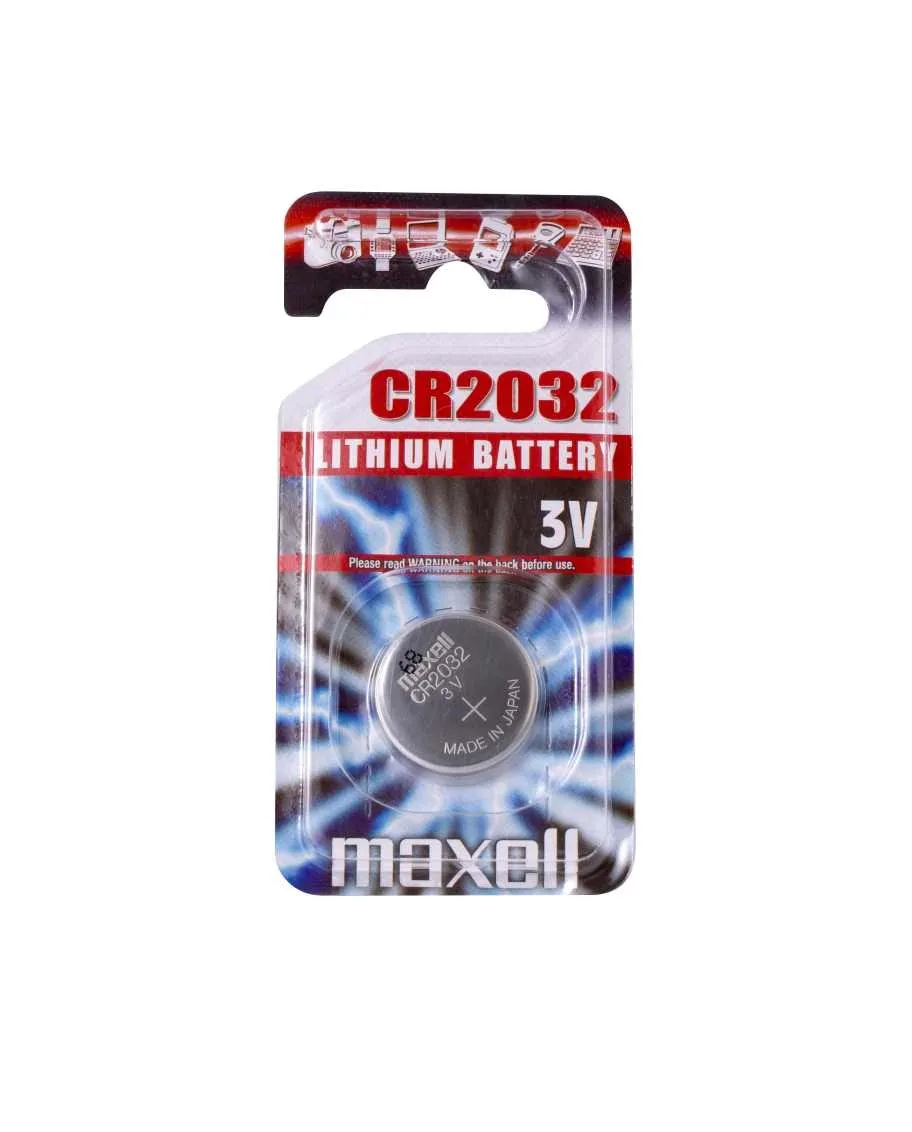 Maxell Confezione da 1 batteria a bottone al litio CR2032 3V
