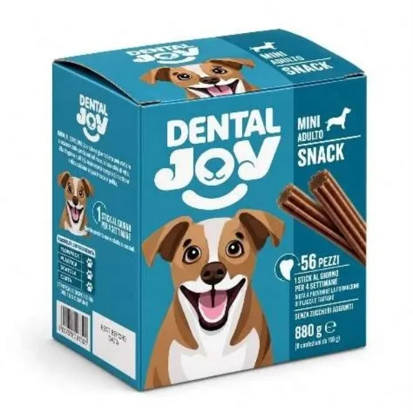 DentalJoy Dog Adult Mini Snack Dentali 56 stick