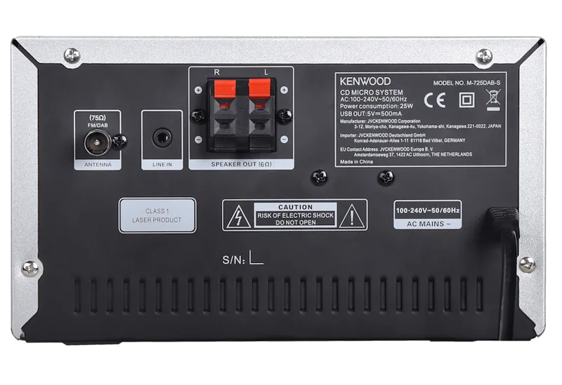 Kenwood Sistema Micro Hi-Fi M-725dab-b