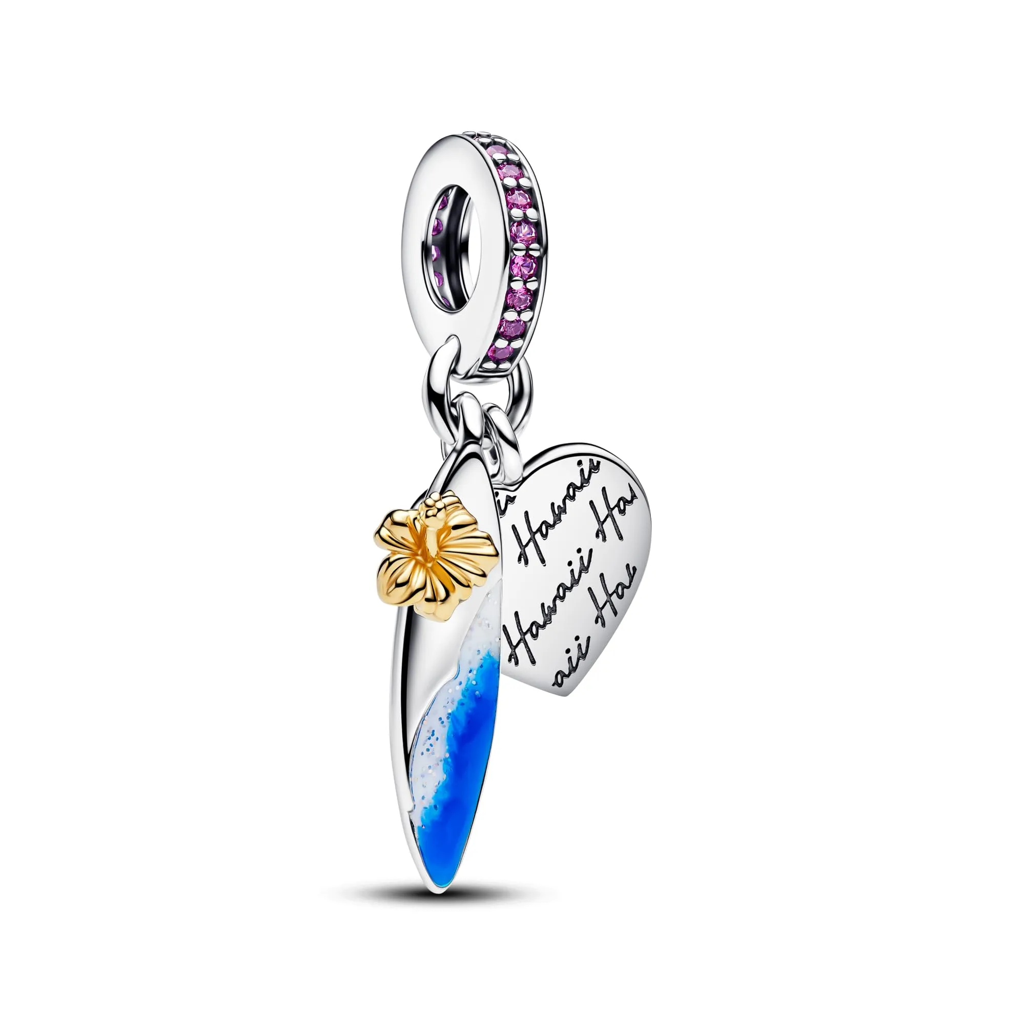 PHCLASY Charms a forma di animali marini in oro per bracciale da donna, regalo per la festa della mamma, San Valentino, gioielli regalo per Europa, 4.5mm~5.0mm, Zirconia cubica