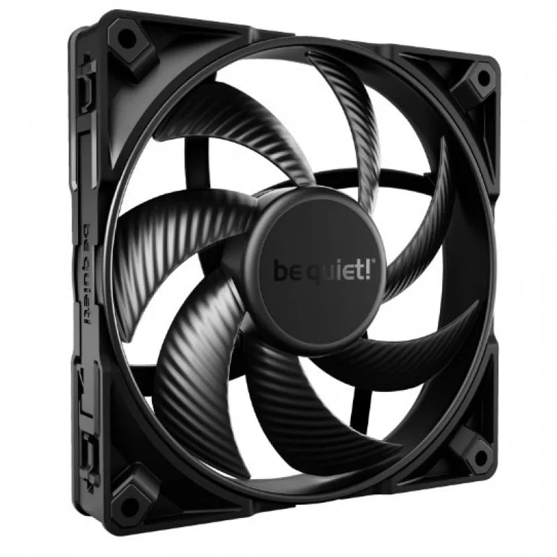Silenzio! Ventola Silent Wings 4 PWM da 140 mm Nera