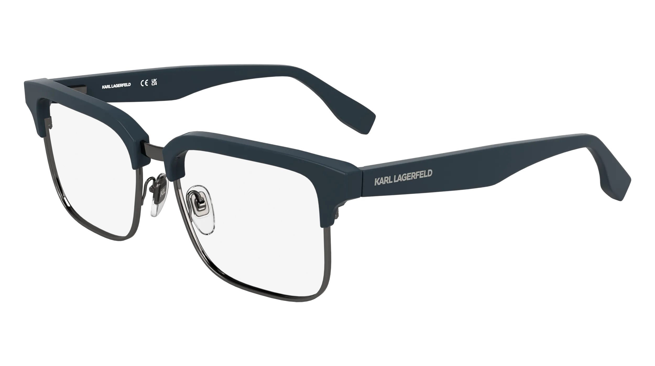 Karl Lagerfeld KL6202 400 Montature da vista Metallo Blu Squadrata Normale
