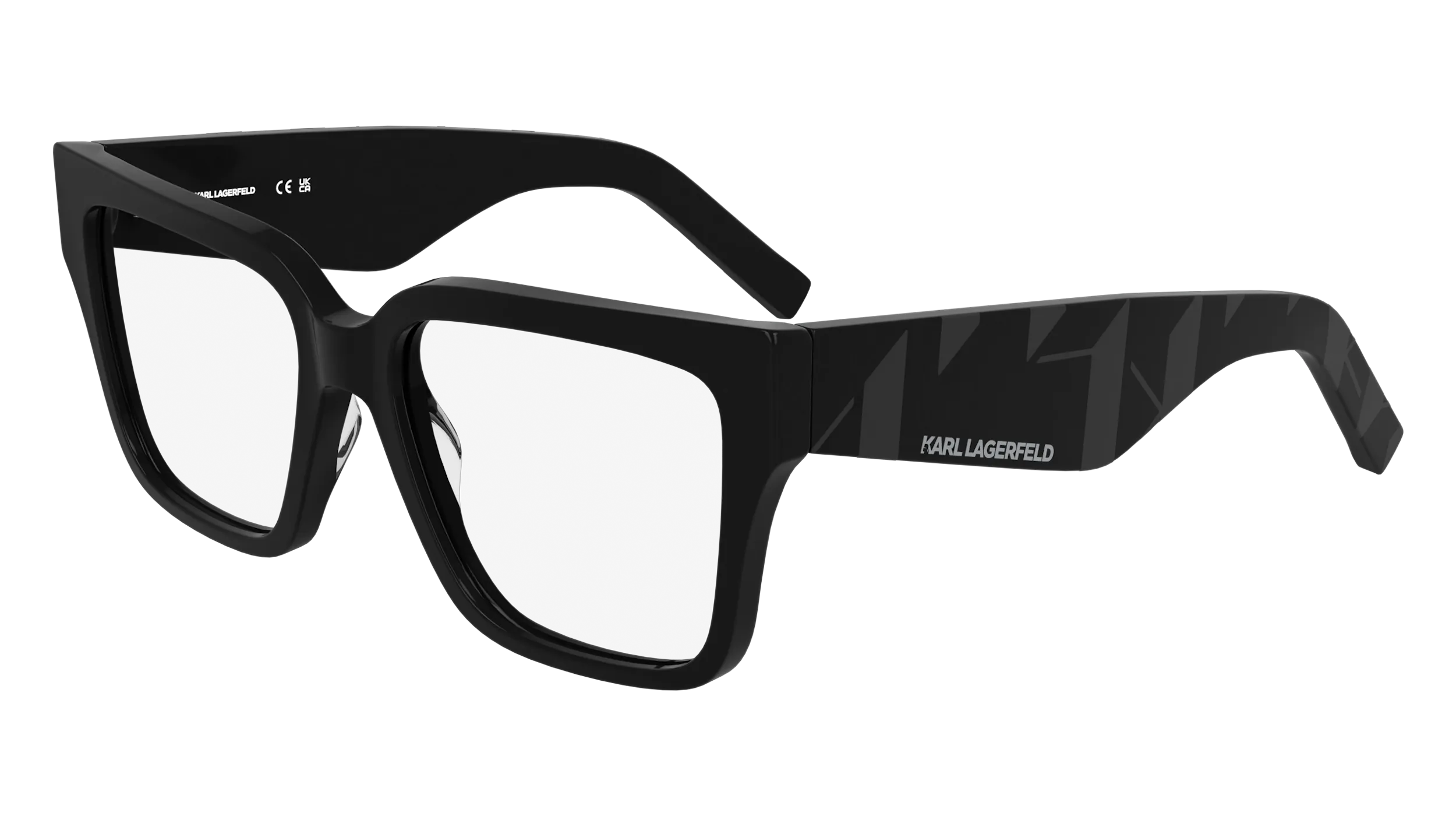 Karl Lagerfeld KL6201 001 Montature da vista Acetato Nero Squadrata Normale
