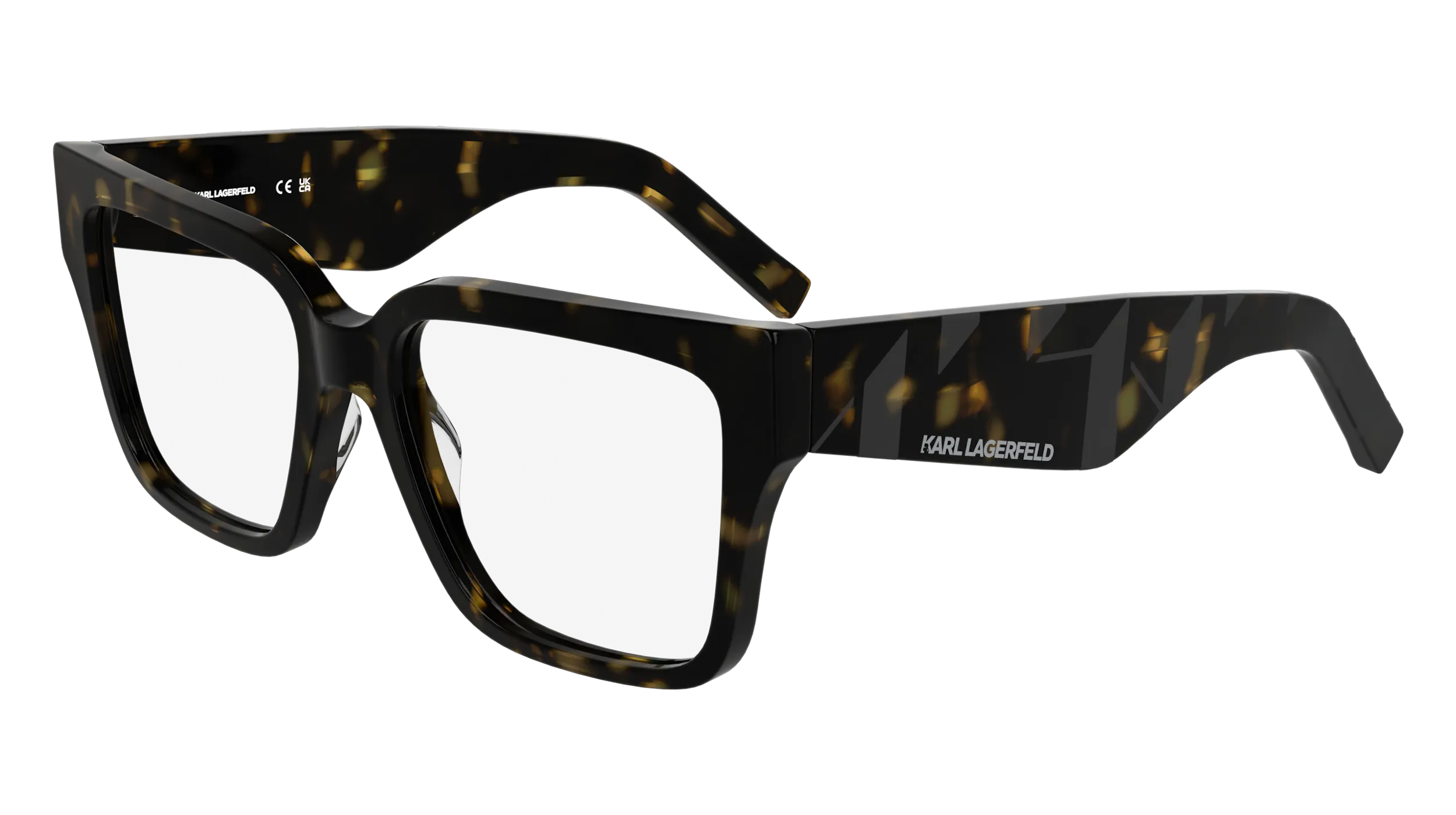Karl Lagerfeld KL6201 242 Montature da vista Acetato Havana Squadrata Normale