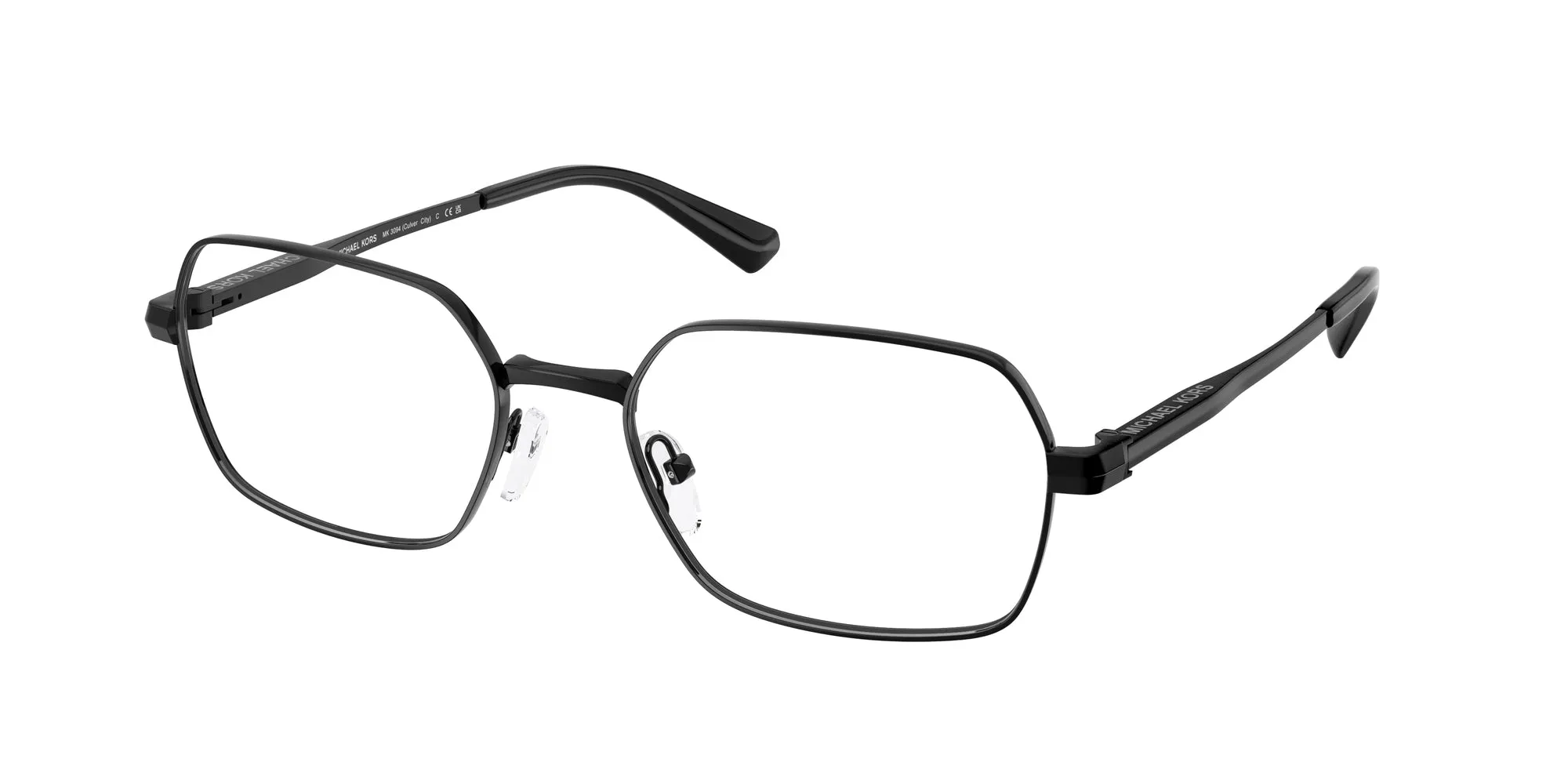 Michael Kors MK3094 CULVER CITY 1005 Montature da vista Metallo Nero Squadrata Normale