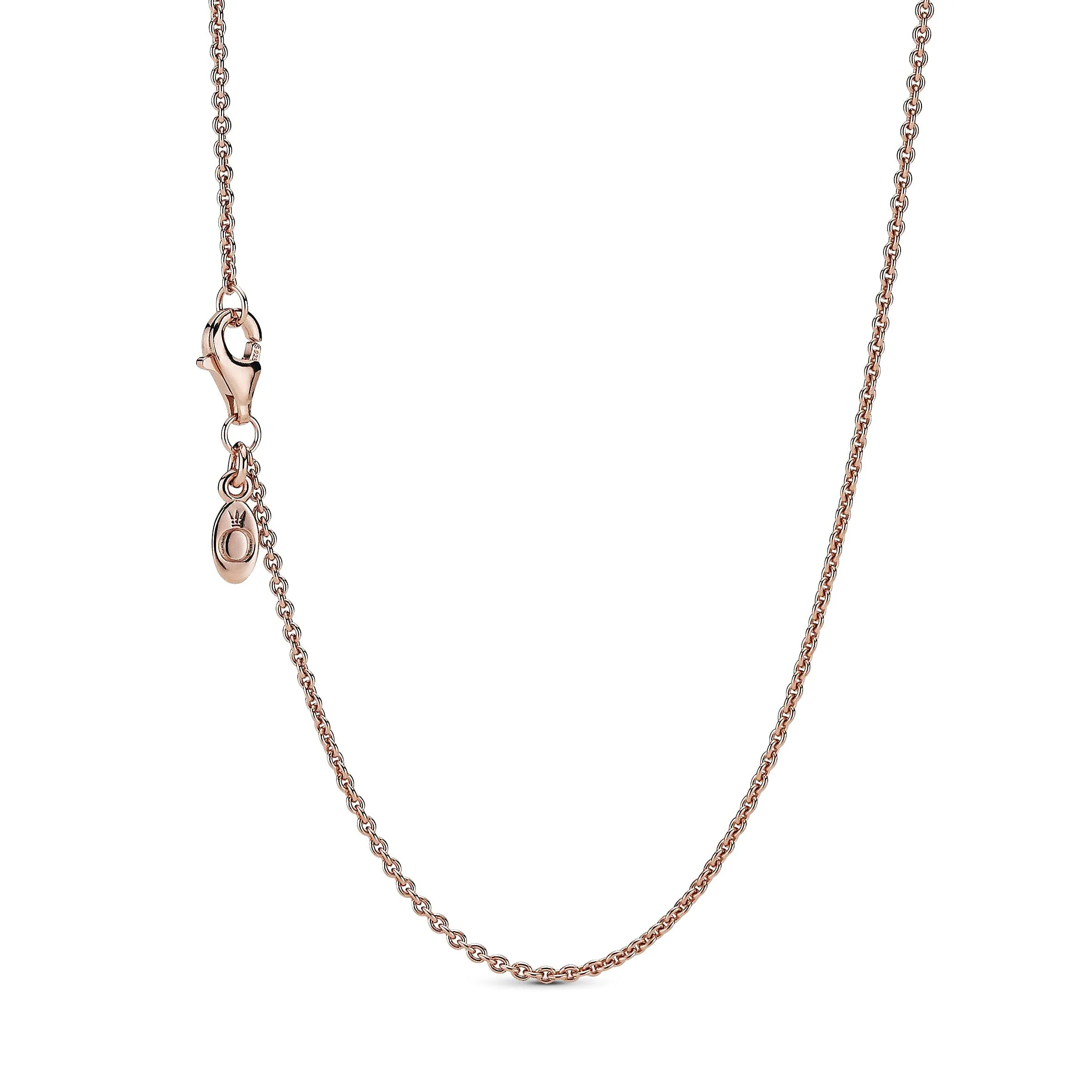PANDORA Icons Collana in oro rosa 14k placcato, 45