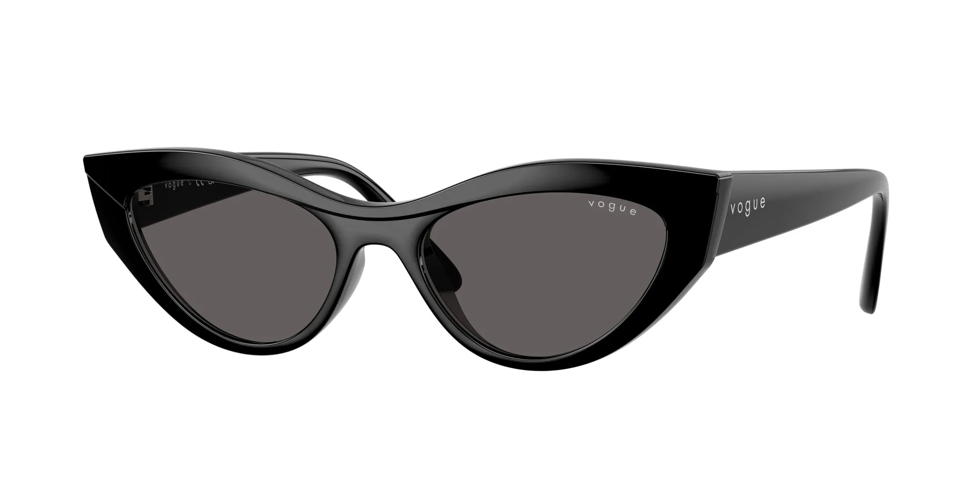 VOGUE EYEWEAR VO5637SU W44/87 Occhiali da sole Nylon Nero Grigio Cat Eye Normale