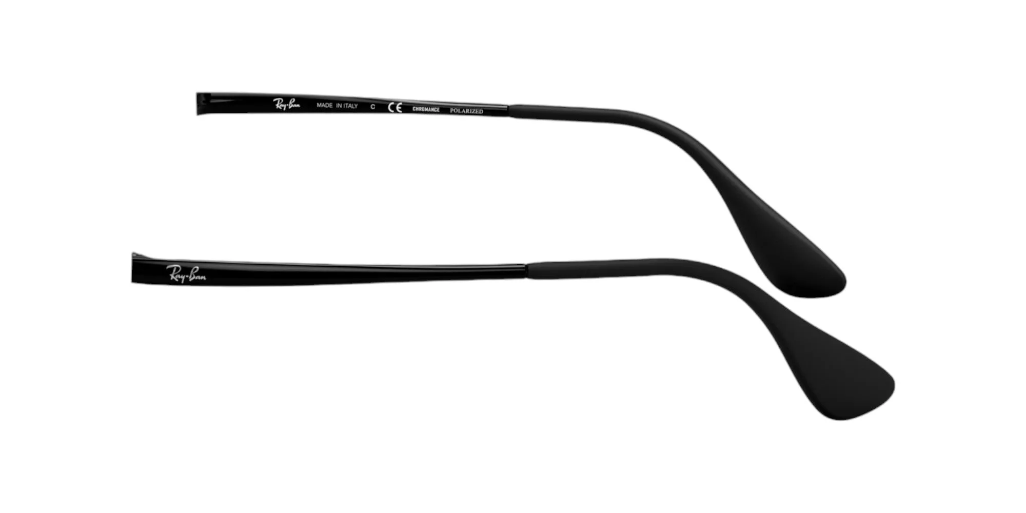 Ray - Ban Ray - Ban Aste di ricambio Ray-Ban RB4255 Aste di ricambio Iniettato Nero