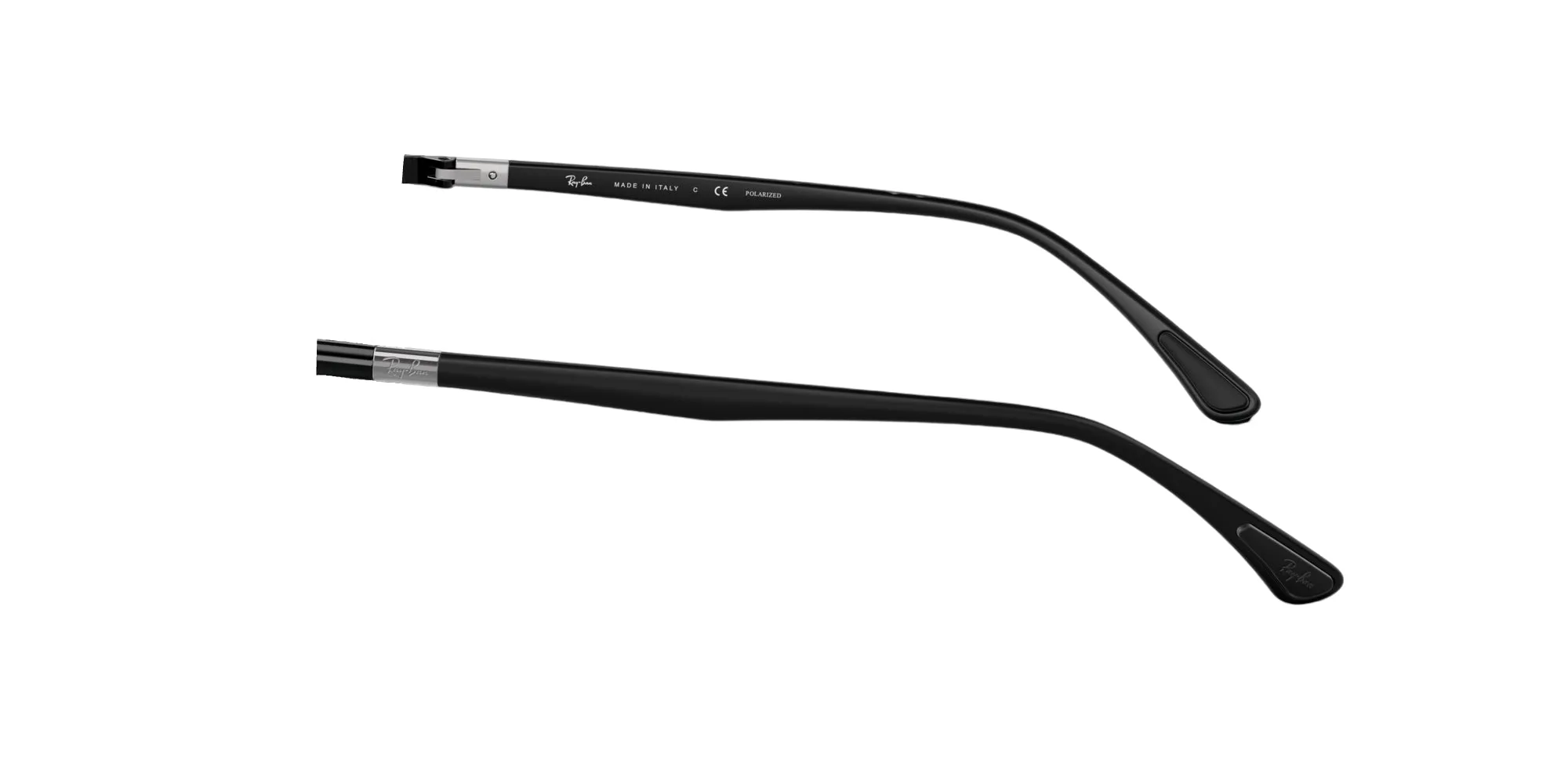 Ray - Ban Ray - Ban Aste di ricambio Ray-Ban RB3686 Aste di ricambio Metallo Nero