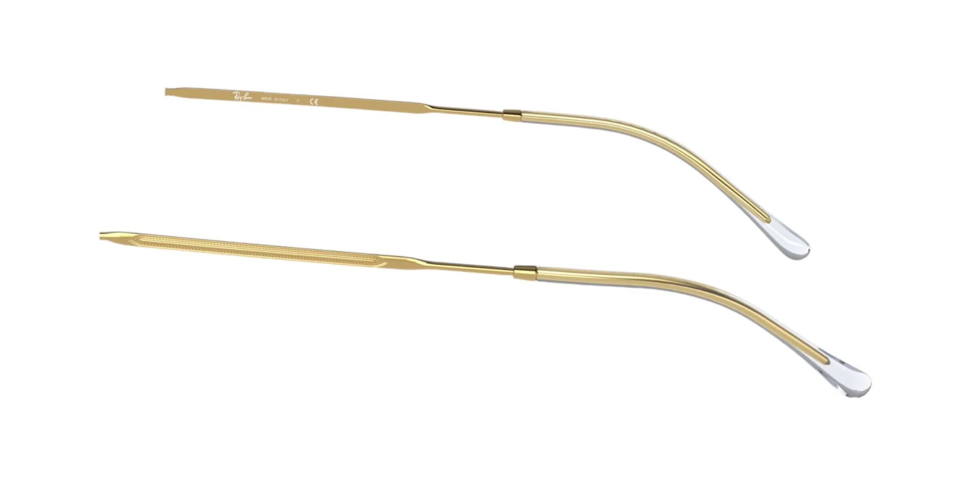 Ray - Ban Ray - Ban Aste di ricambio Ray-Ban RB3565 Jack Aste di ricambio Metallo Oro