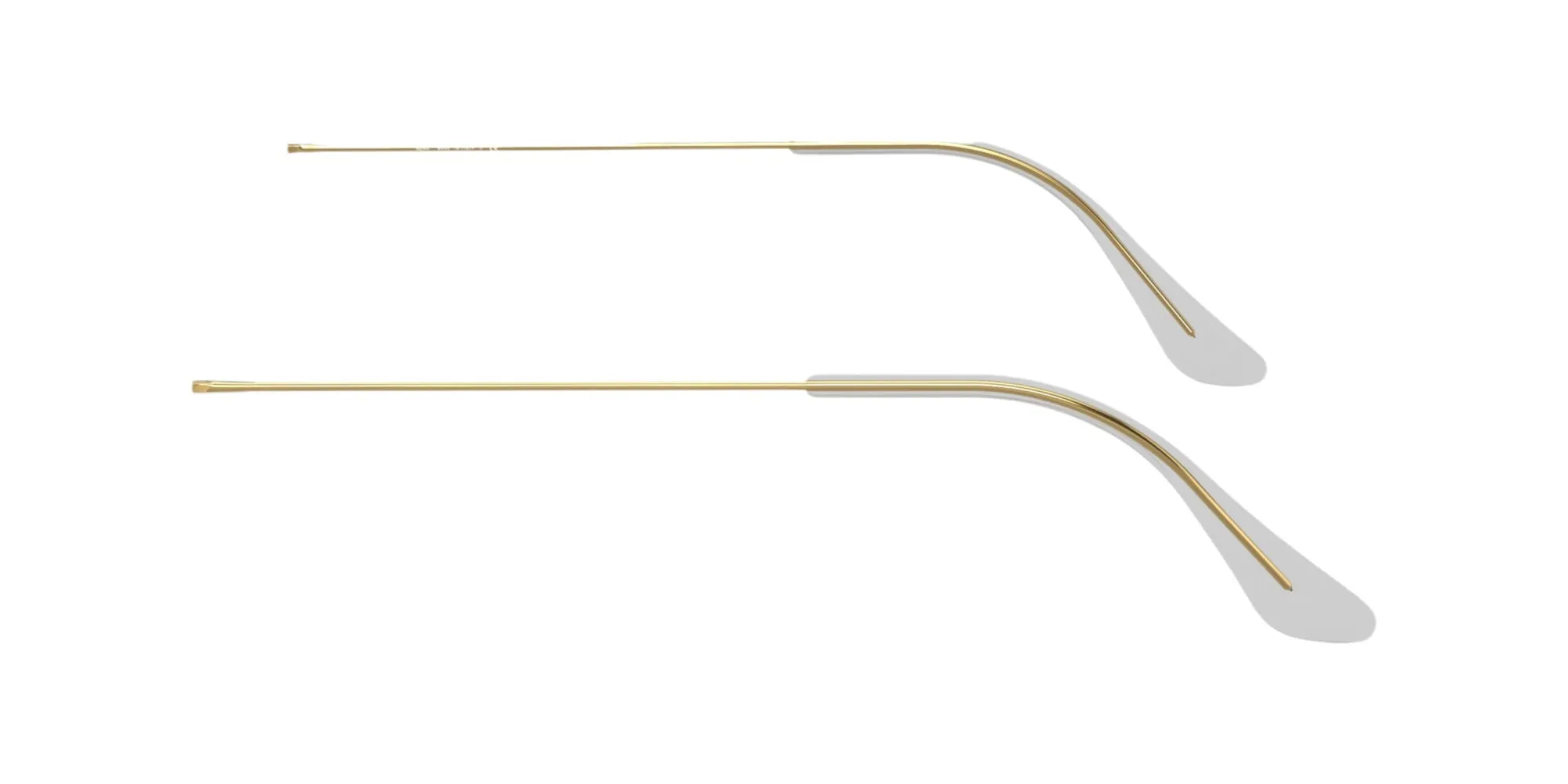Ray - Ban Ray - Ban Aste di ricambio Ray-Ban RB3138 Shooter Aste di ricambio Metallo Oro