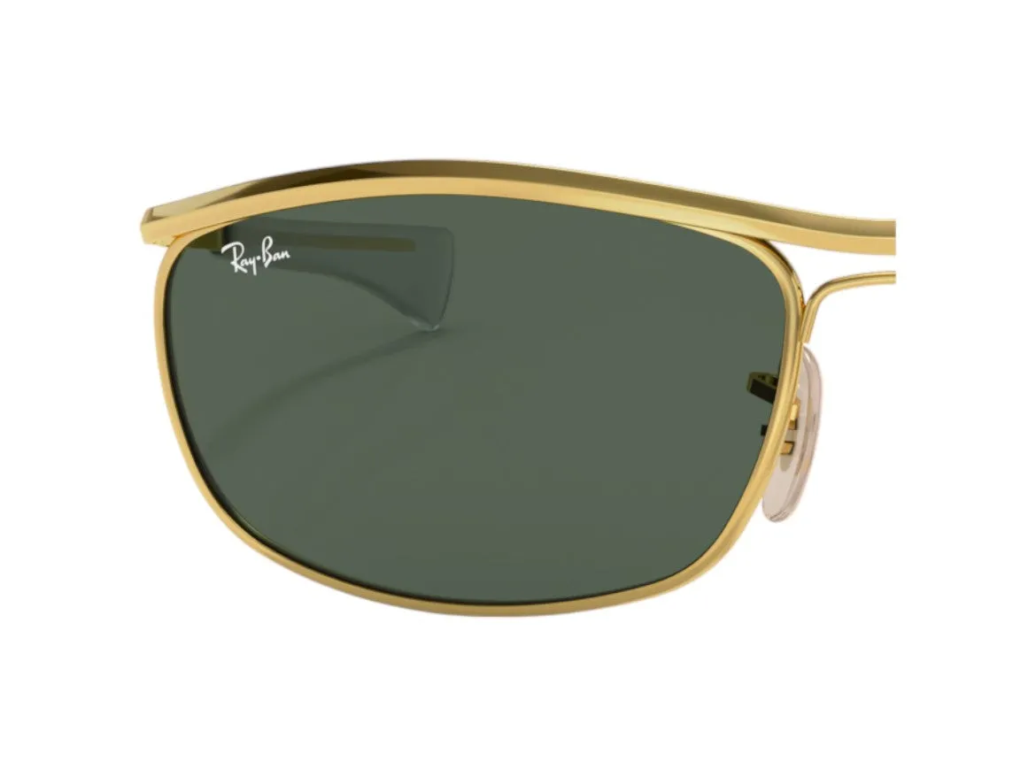 Ray - Ban Coppia di Lenti di ricambio Ray-Ban RB3119M Olympian I deluxe Lenti di ricambio Metallo Blu Geometrica Antiriflesso