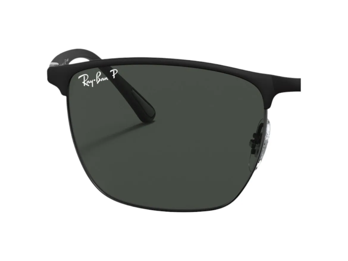 Ray - Ban Coppia di Lenti di ricambio Ray-Ban RB3686 Lenti di ricambio Acciaio Grigio Squadrata Polarizzata Antiriflesso
