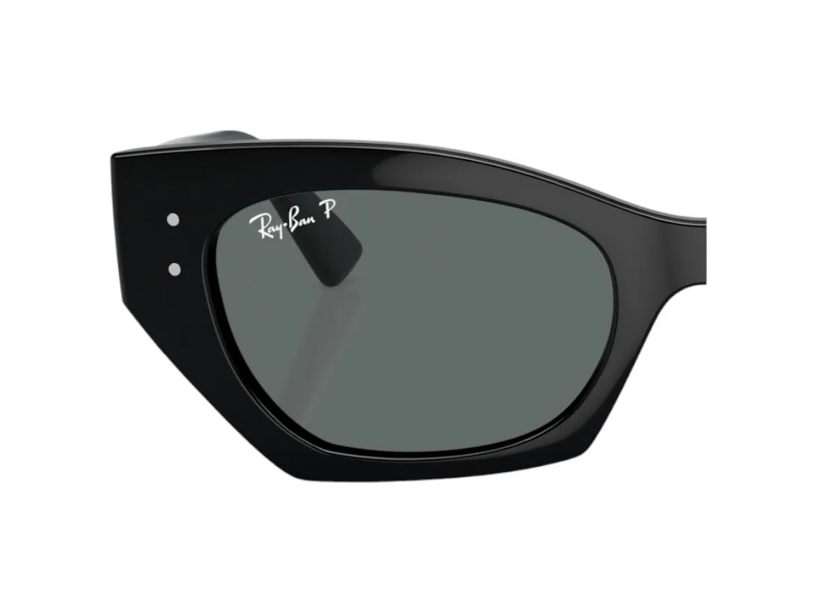 Ray - Ban Coppia di Lenti di ricambio Ray-Ban RB4430 Zena Lenti di ricambio Iniettato Grigio Geometrica