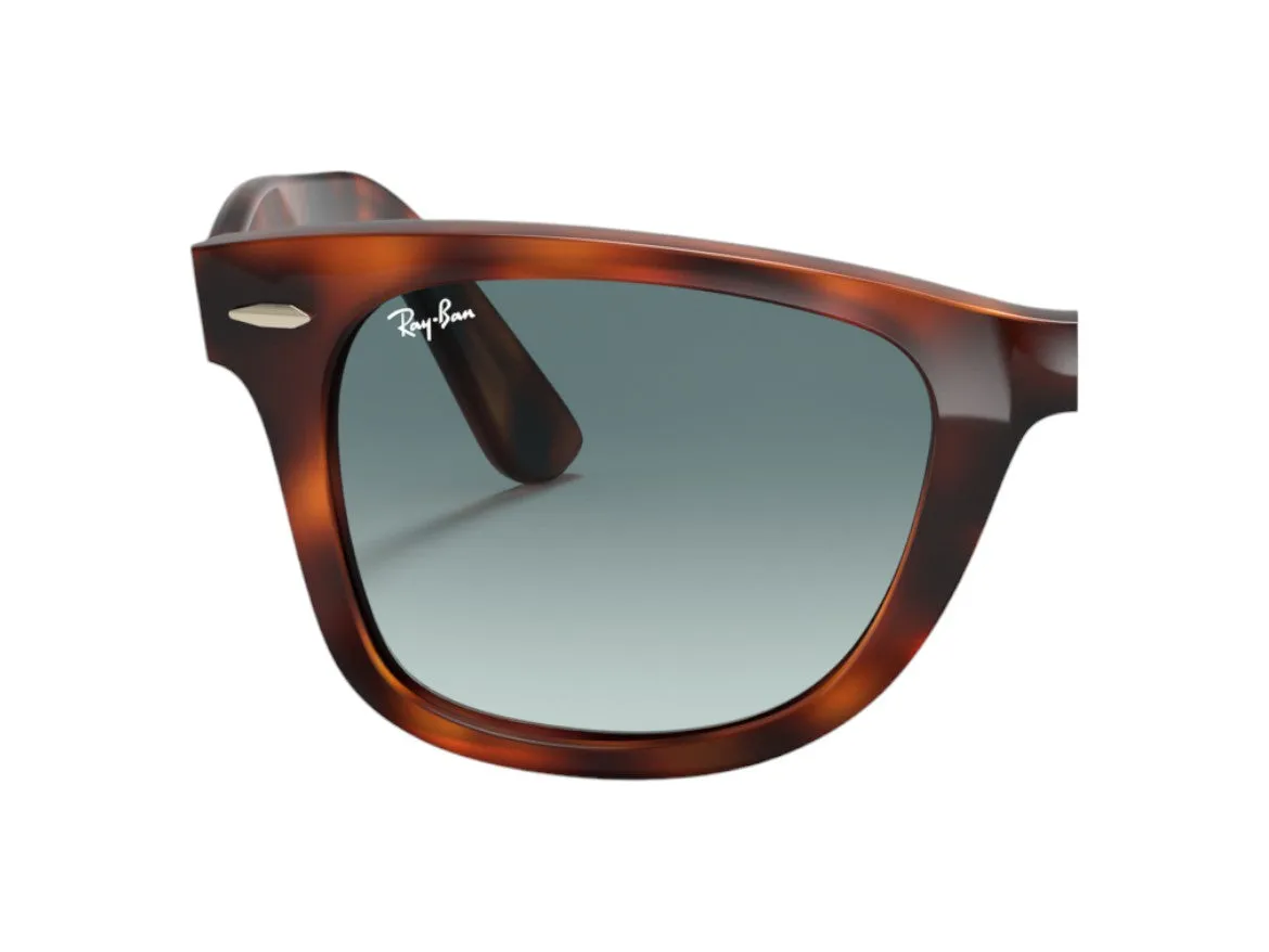 Ray - Ban Coppia di Lenti di ricambio Ray-Ban RB4340 Wayfarer Lenti di ricambio Iniettato Verde Squadrata