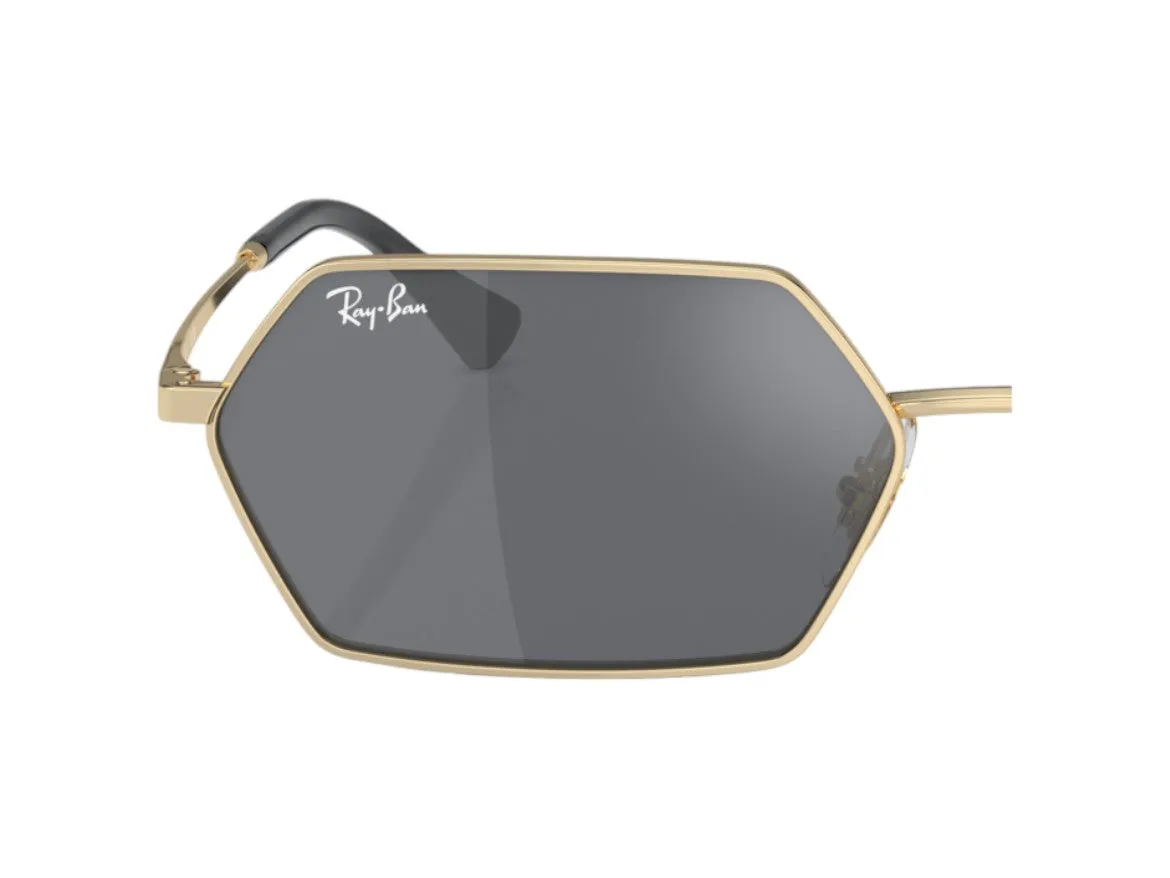 Ray - Ban Coppia di Lenti di ricambio Ray-Ban RB3728 Yevi Lenti di ricambio Metallo Blu Geometrica