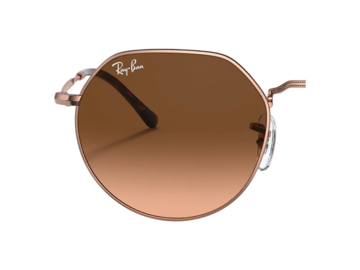 Ray - Ban Coppia di Lenti di ricambio Ray-Ban RB3565 Jack Lenti di ricambio Metallo Marrone Sfumato
