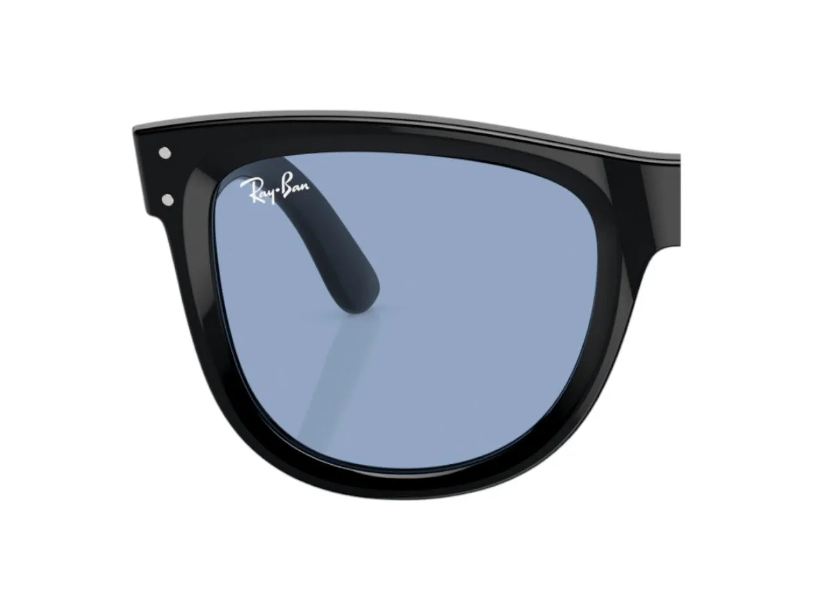 Ray - Ban Coppia di Lenti di ricambio Ray-Ban RBR0502S Wayfarer reverse Lenti di ricambio Acetato Blu Squadrata Antiriflesso