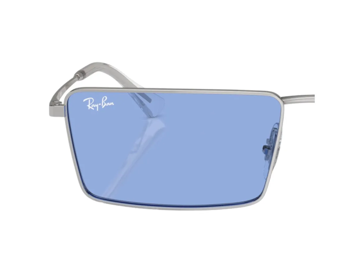 Ray - Ban Coppia di Lenti di ricambio Ray-Ban RB3741 Emy Lenti di ricambio Metallo Rosa Squadrata
