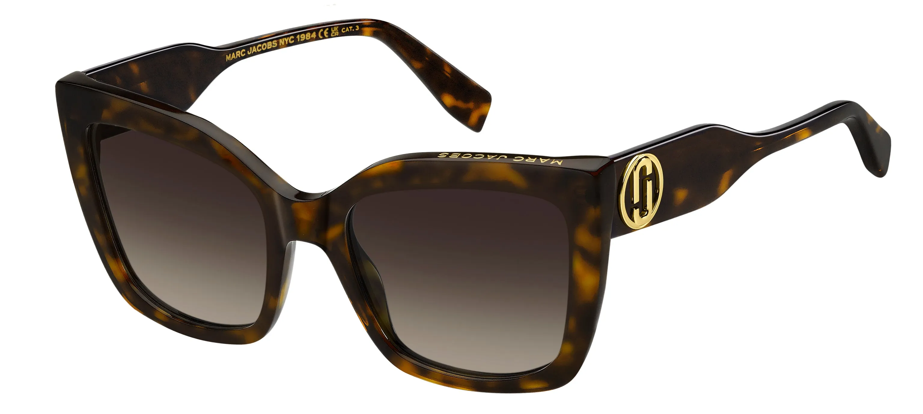Marc Jacobs MARC 811/S 086/HA Occhiali da sole Acetato Havana Marrone Squadrata Normale Sfumato