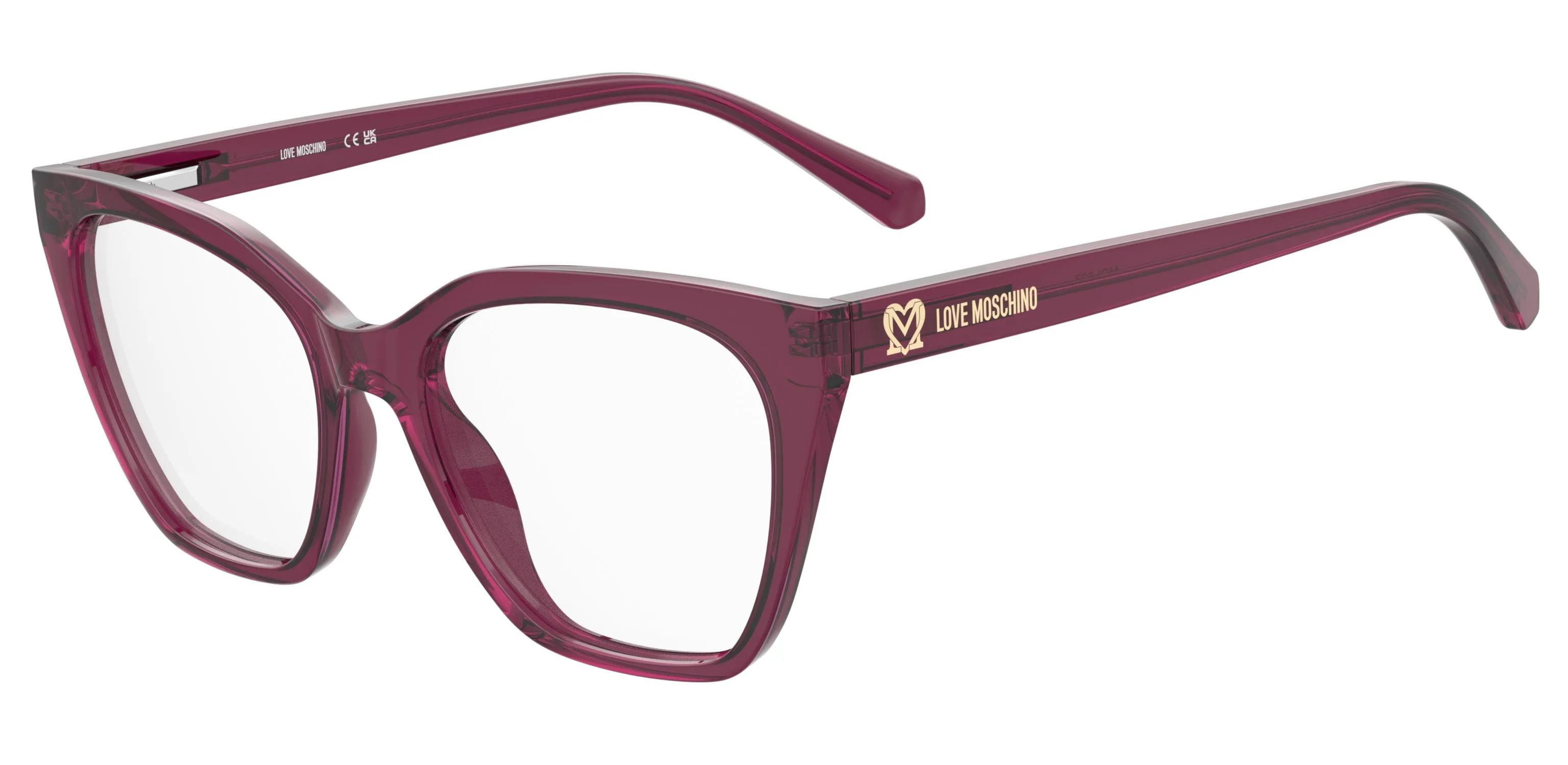 Moschino MOL627 MU1 Montature da vista Acetato Fucsia Squadrata Normale