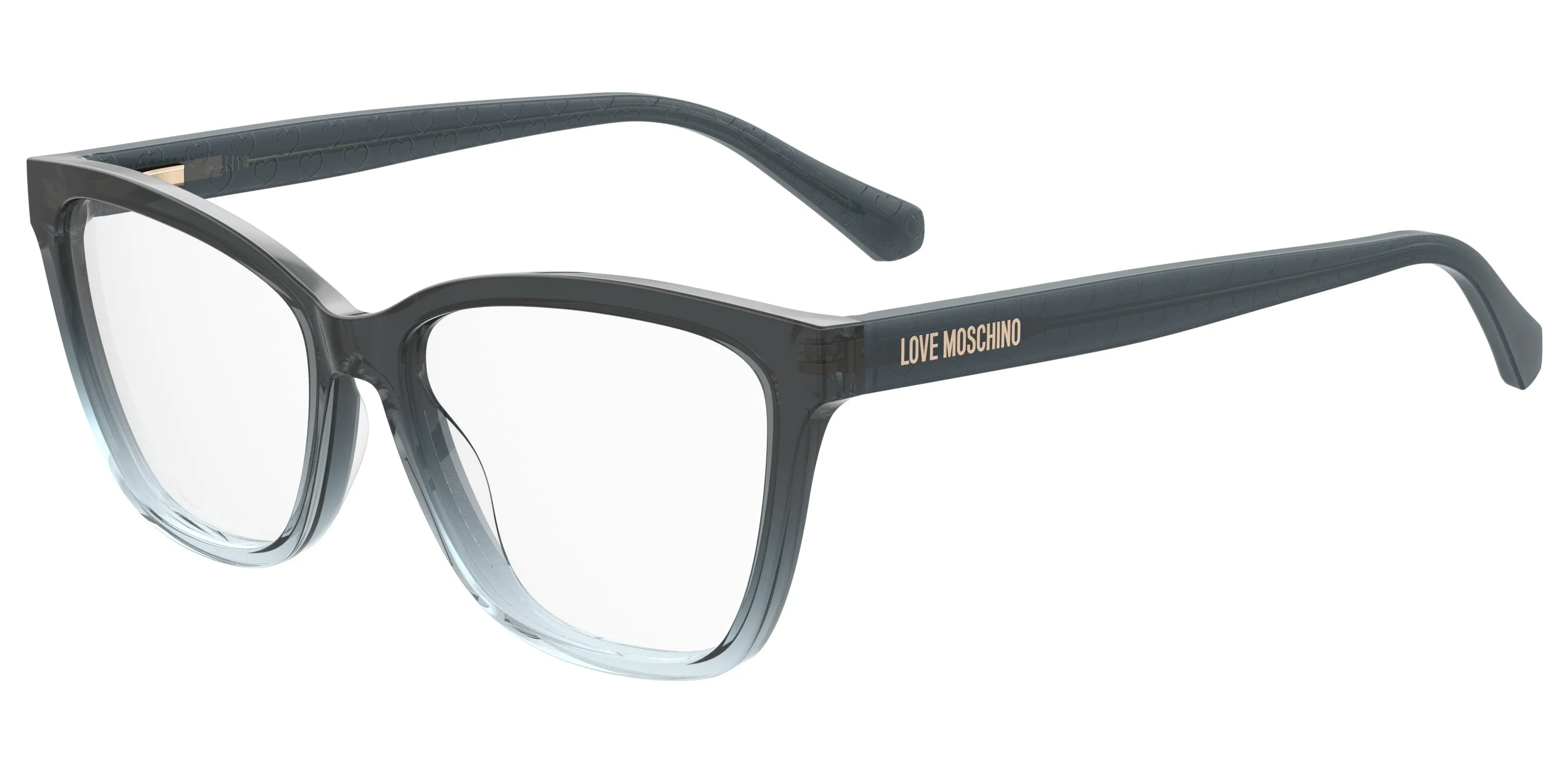 Moschino MOL645 WTA Montature da vista Acetato Blu Squadrata Normale