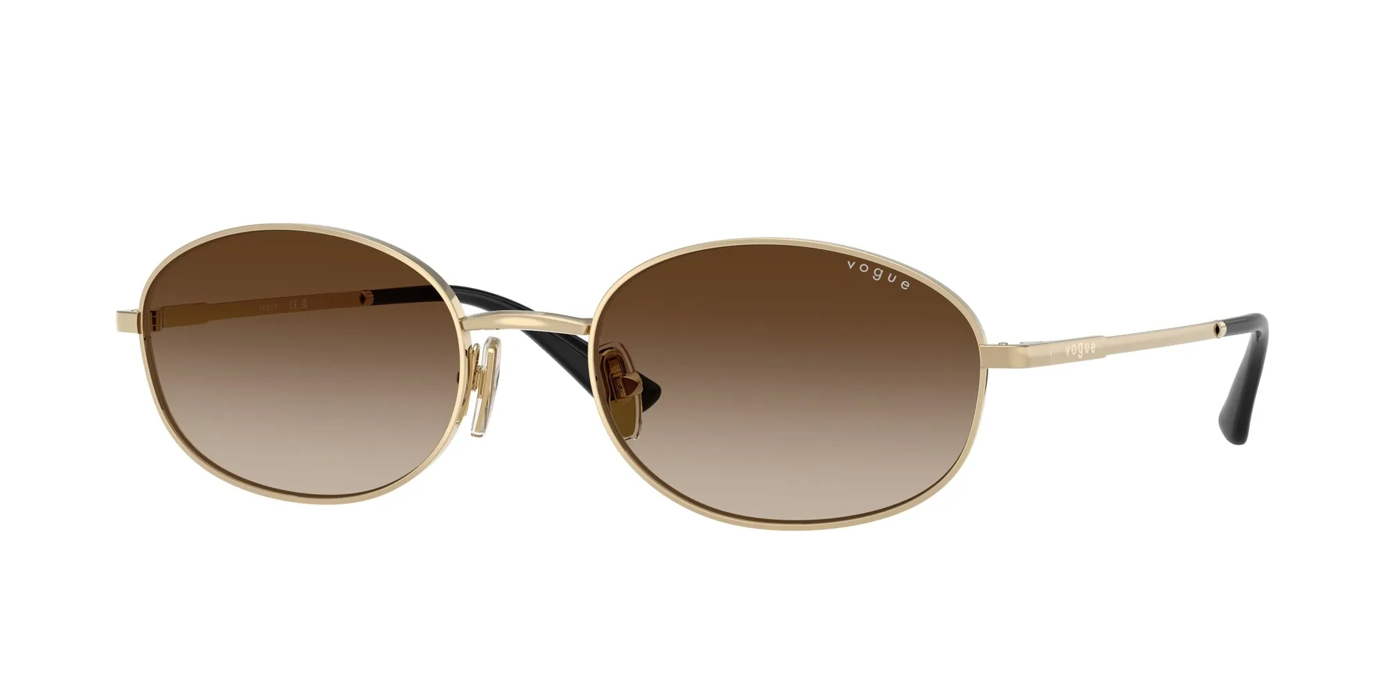 VOGUE EYEWEAR VO4323S 848/13 Occhiali da sole Metallo Oro Rotonda Normale