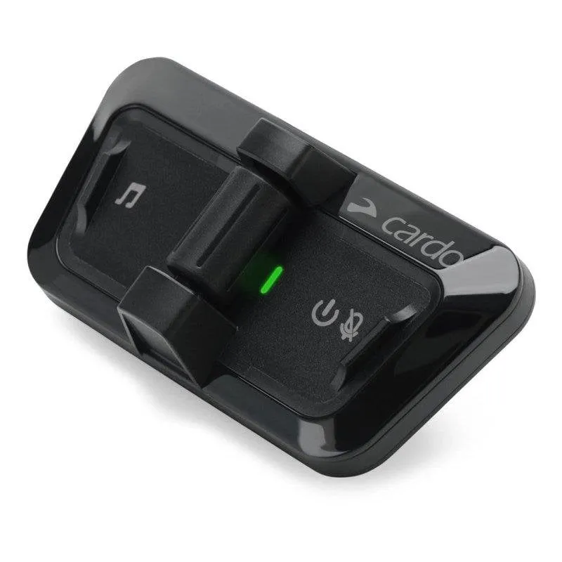 Auricolare Cardo Outdoor Bluetooth 5.2, 4 canali, impermeabile IP67, nero