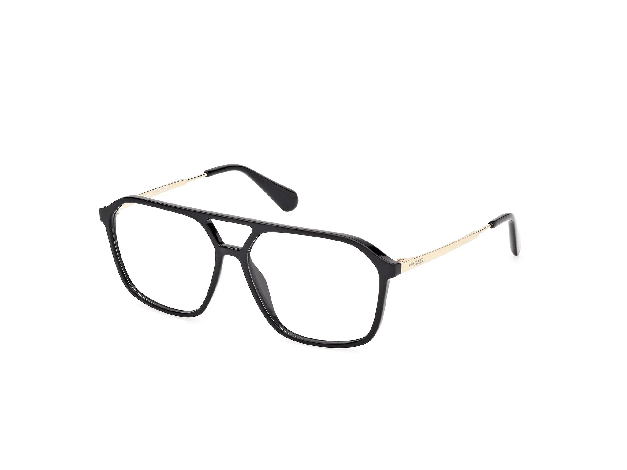 MAX&Co MO5172 1 Montature da vista Iniettato Nero Pilot Normale